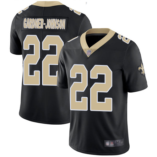 Men New Orleans Saints Limited Black Chauncey Gardner Johnson Home Jersey NFL Football 22 Vapor Untouchable Jersey